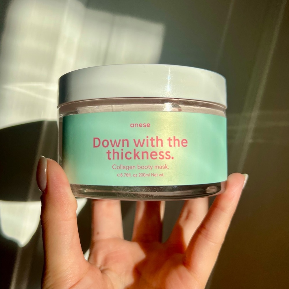 Down with the Thickness Large Size
BOOTY MASK FOR STRETCH MARKS, ACNE, AND SCARS